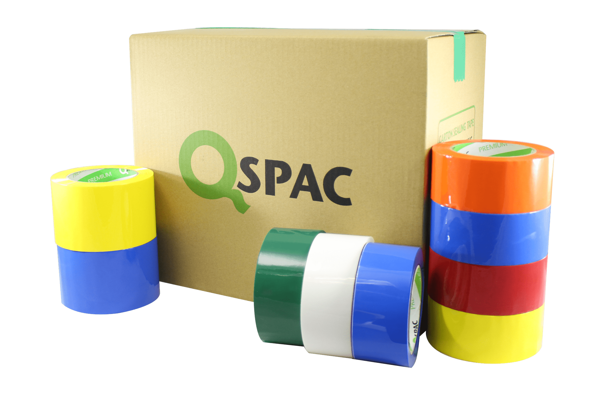 PA82C - 2.0 mil - Premium Grade Colored Acrylic Tape - QSPAC Industries